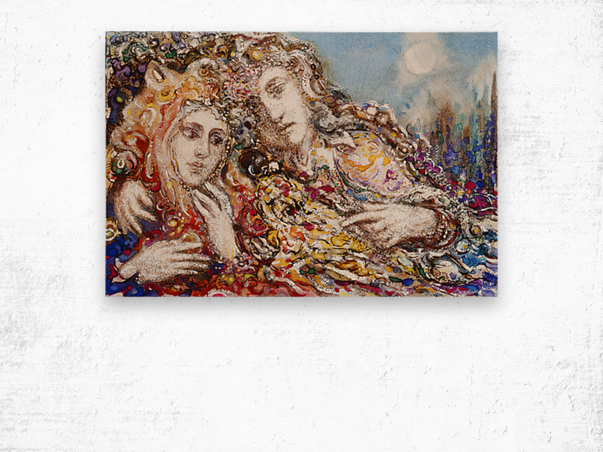 Tristan and Isolde - Limited Edition Wood Reveal Print
